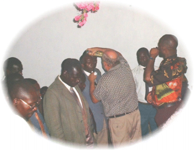 Annointing Ministry with Oil